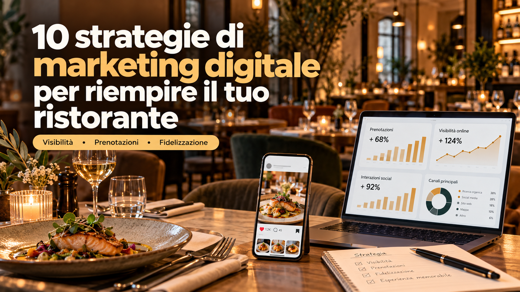 come riempire il tuo ristorante grazie al marketing